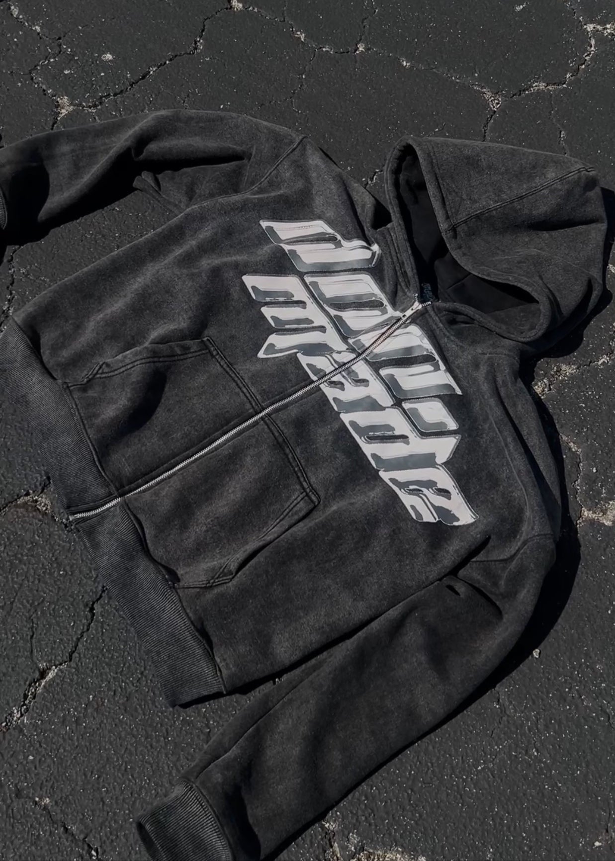 Chrome Logo Zip Up